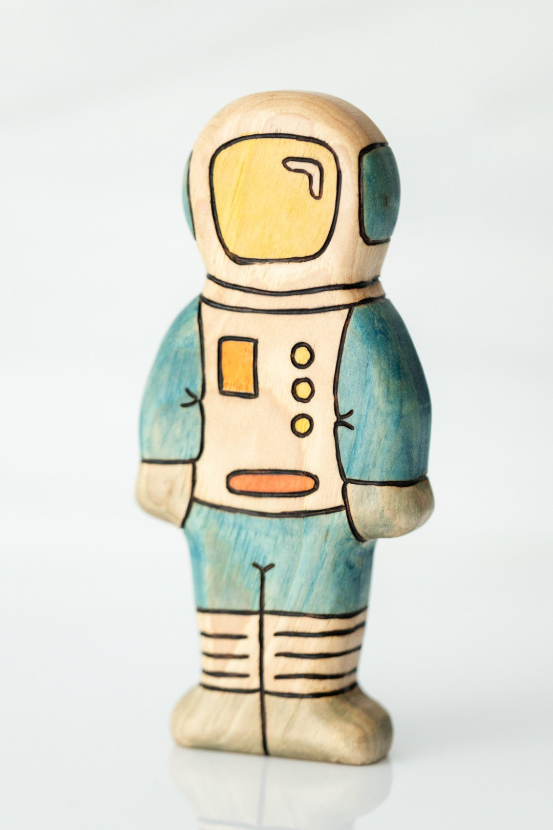 Wooden Space Explorers Astronaut Space Man