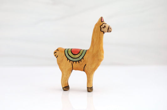 PREORDER - Wooden Llama Toy