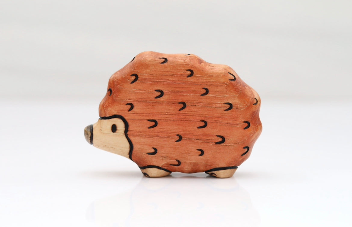 Wooden Hedgehog Toy