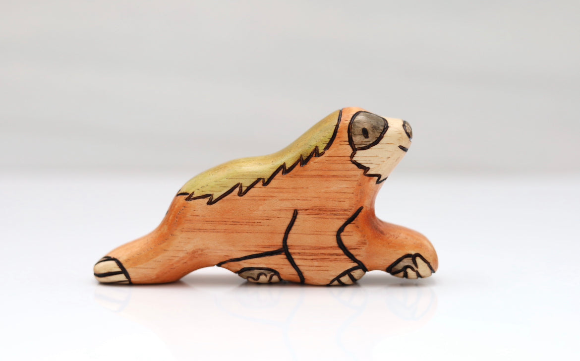 Wooden Sloth Toy