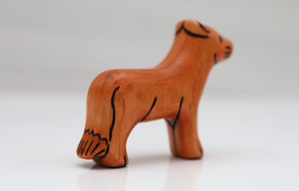 Wooden Lion Family- Lion, Lioness, Or Lion Cub