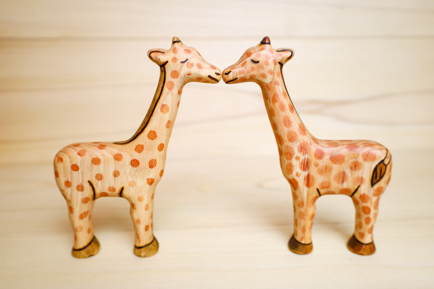 Wooden Giraffe Toy
