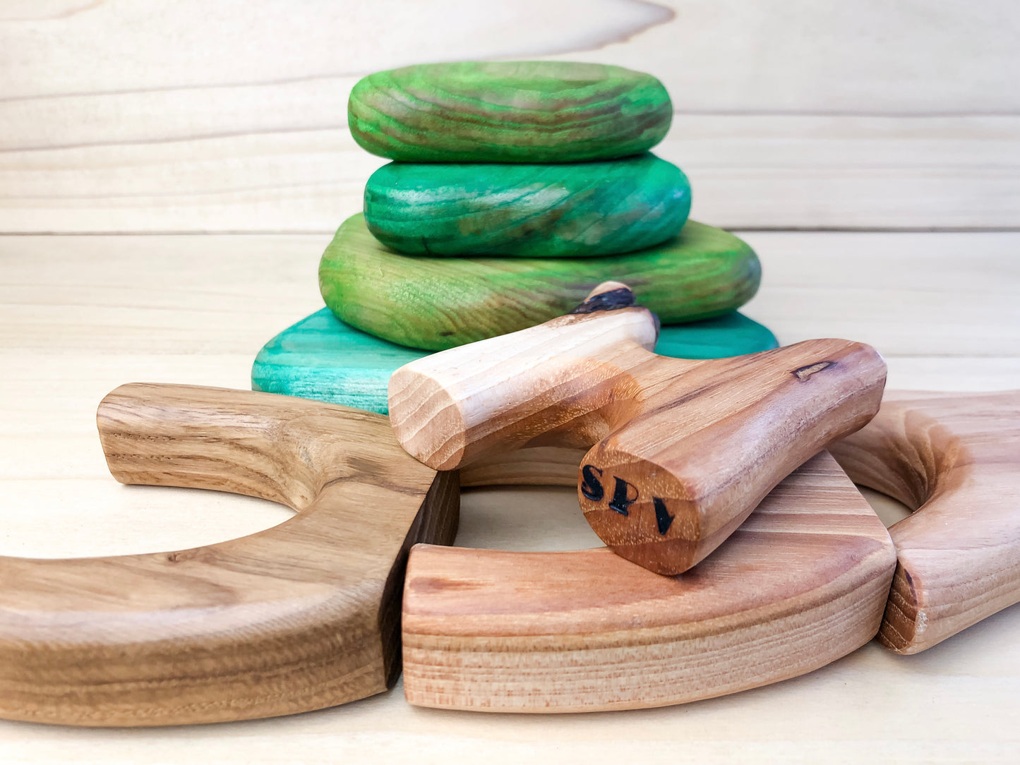 Treetop Balancing Blocks Base Set Of 8 Pieces