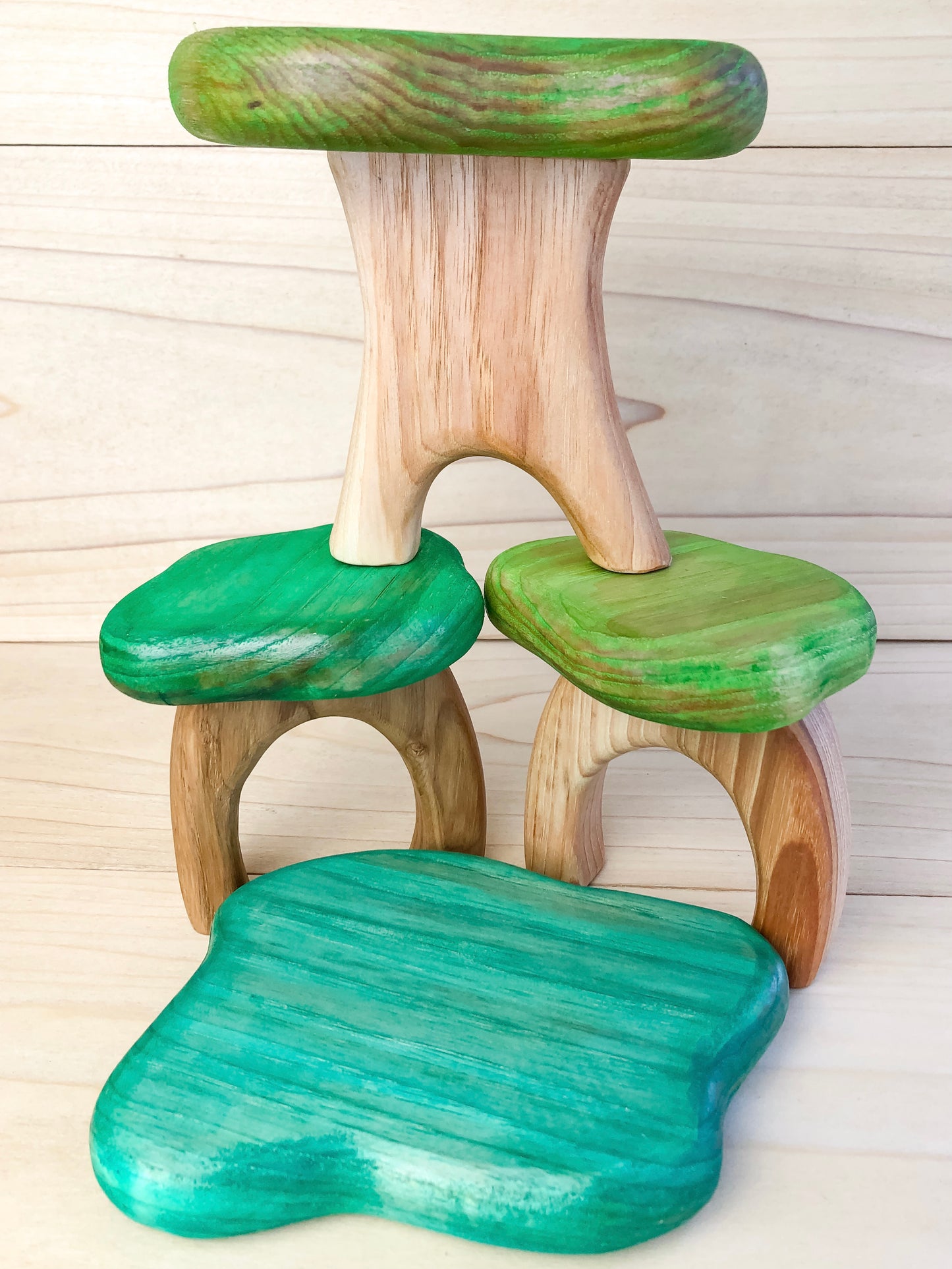 Treetop Balancing Blocks Base Set Of 8 Pieces