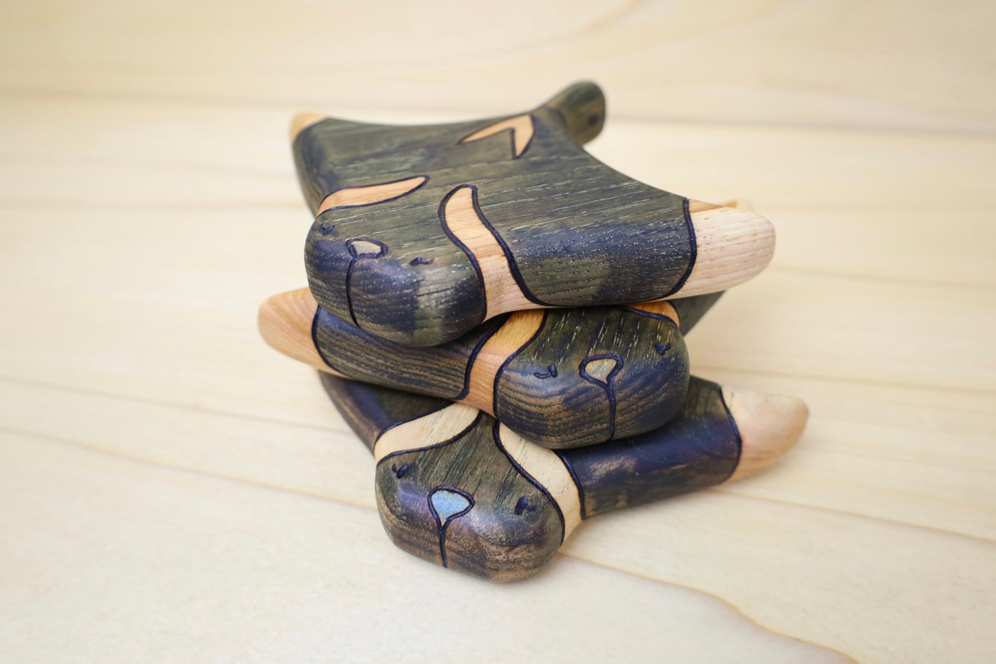 Wooden Giant Manta Ray Toy