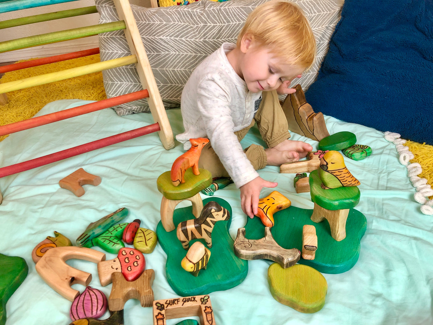 Treetop Balancing Blocks Base Set Of 8 Pieces