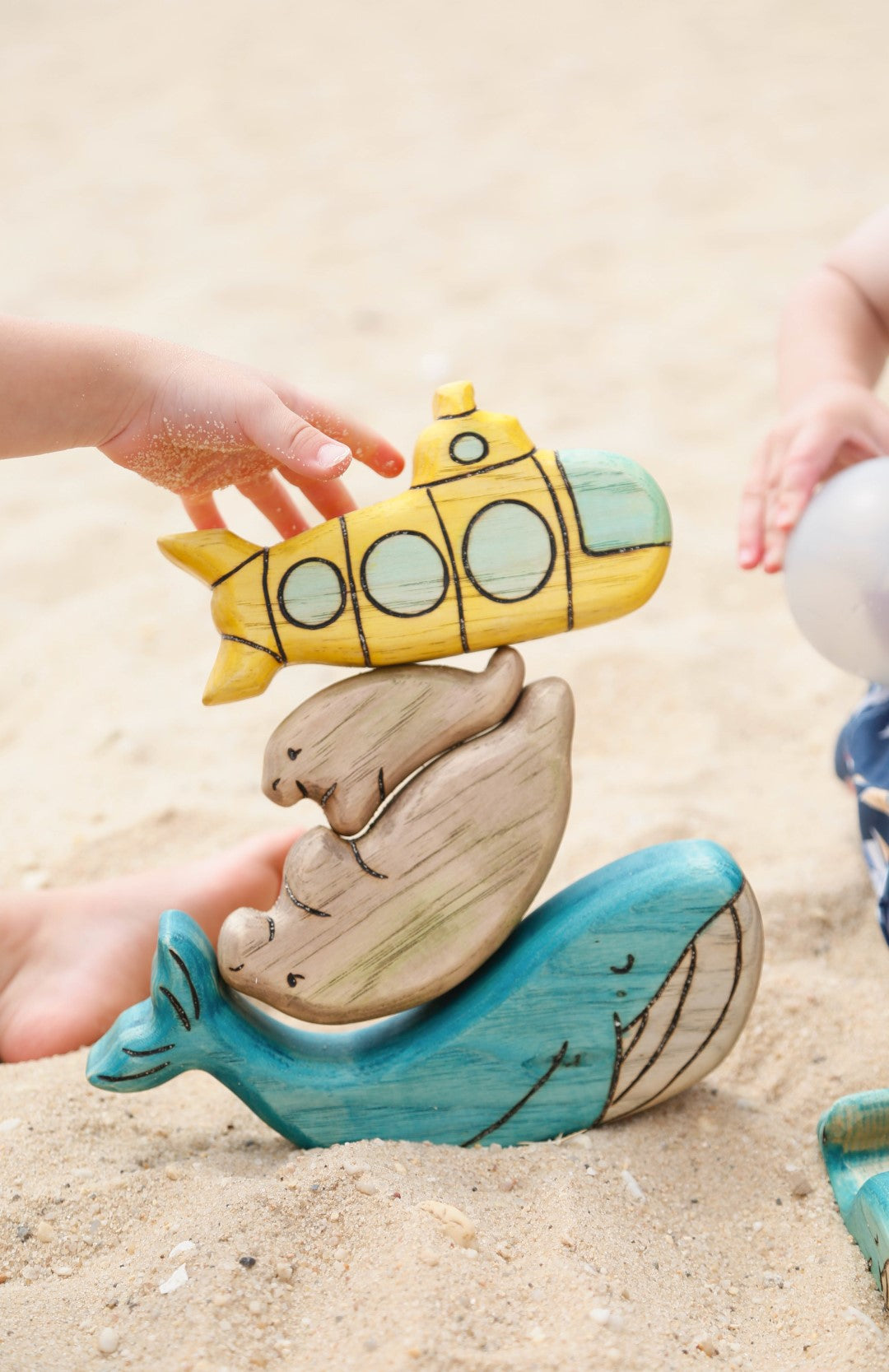 Wooden Submarine Toy