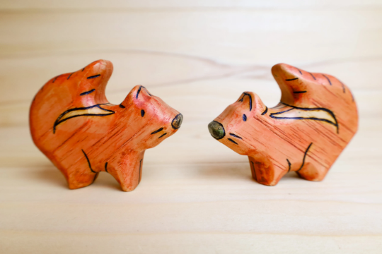 Wooden Chipmunk Toy