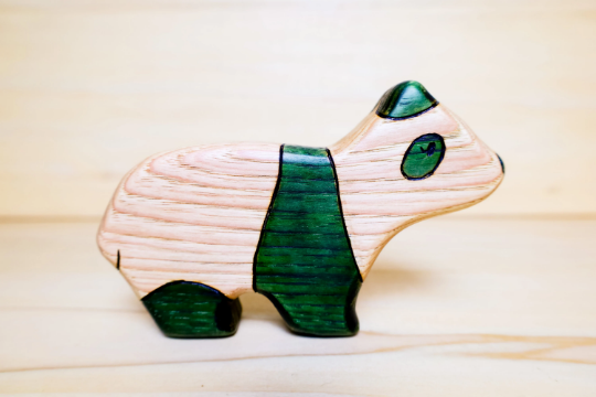 Wooden Panda Toy