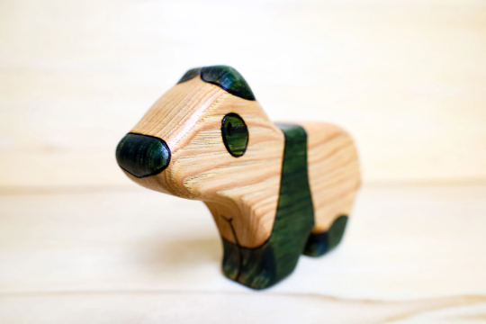 Wooden Panda Toy