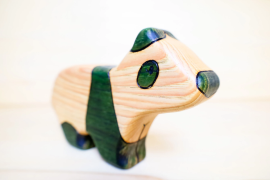 Wooden Panda Toy