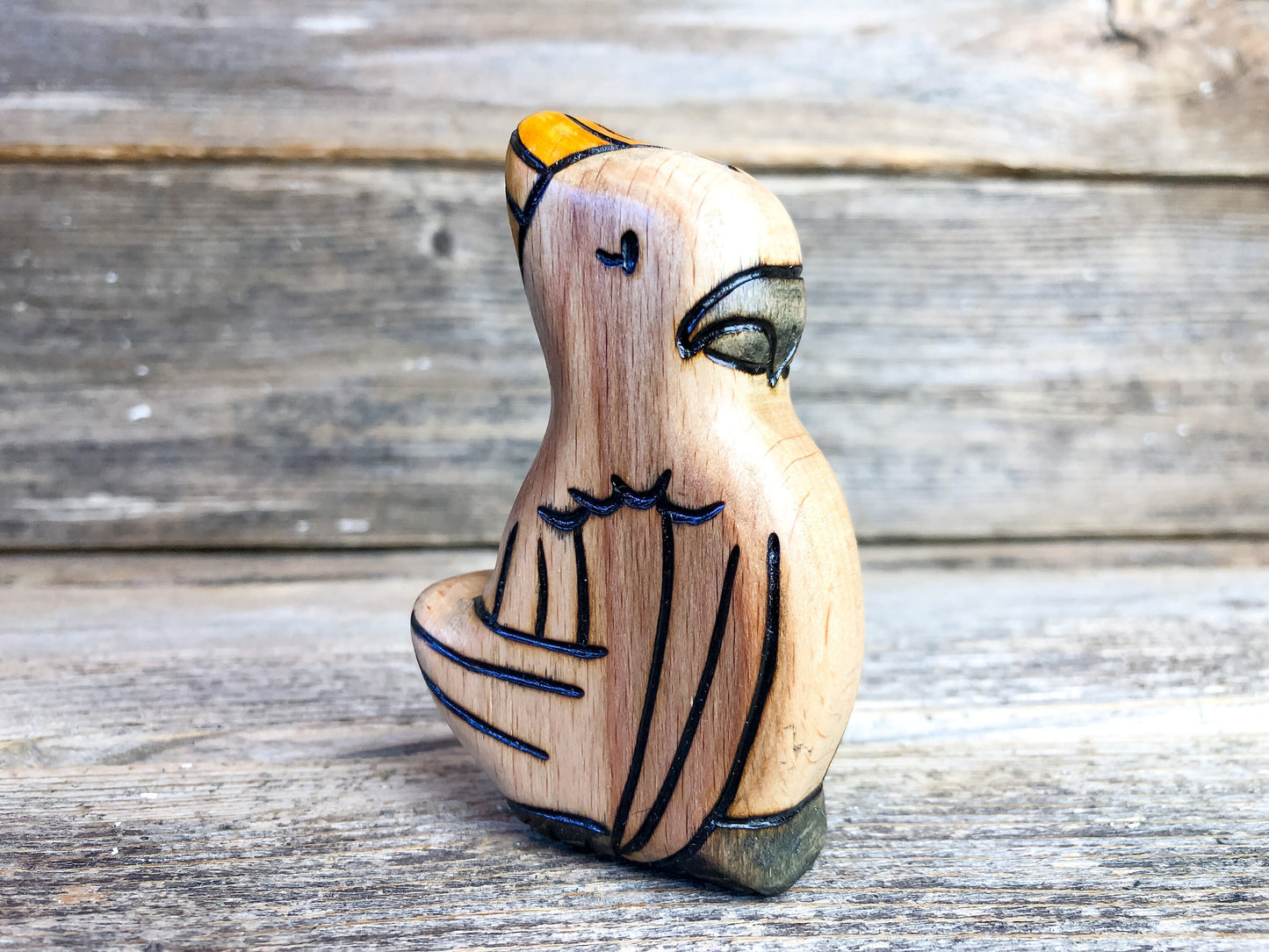 Wooden Cockatoo Toy