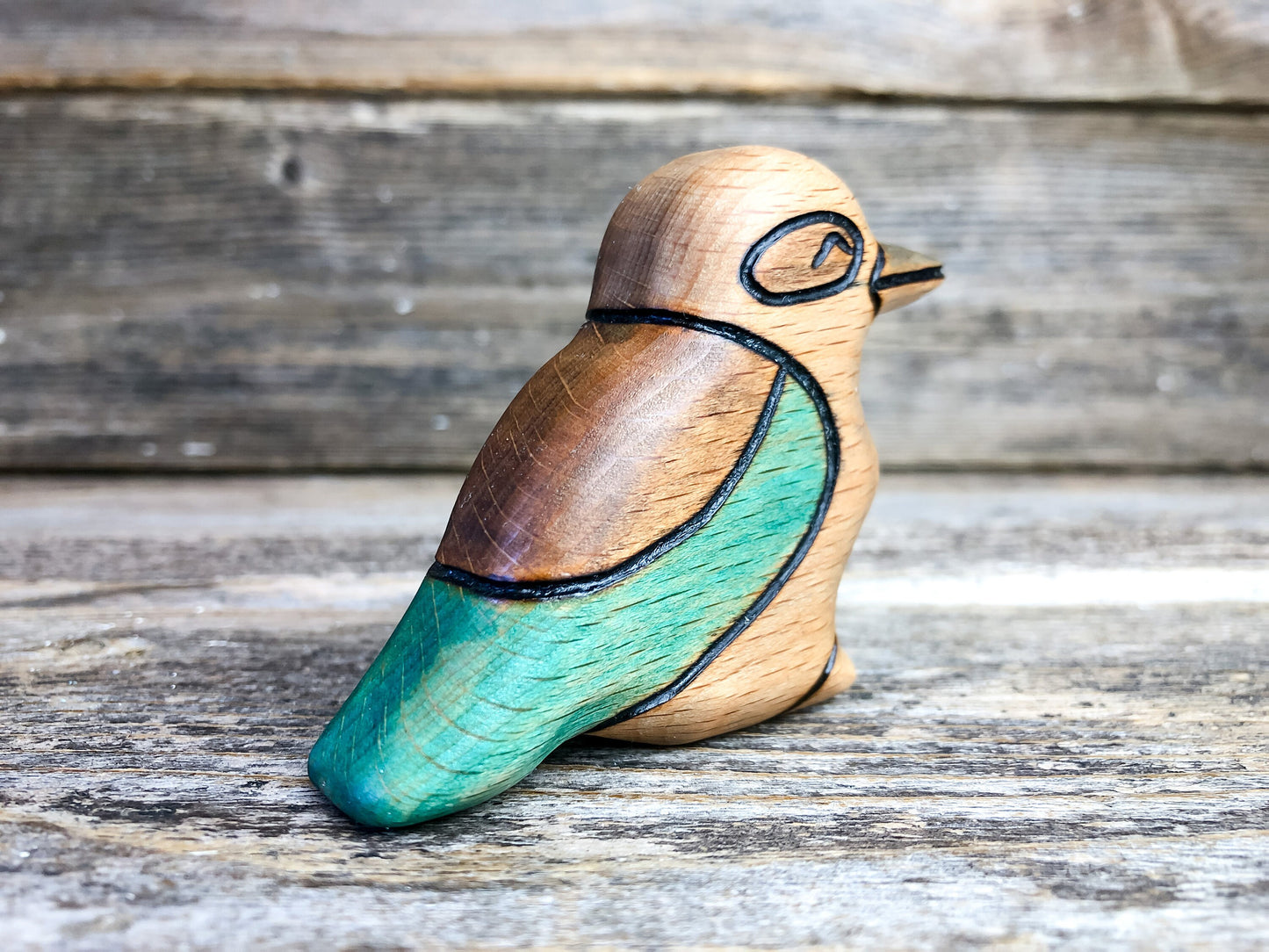 Wooden Kookaburra Toy