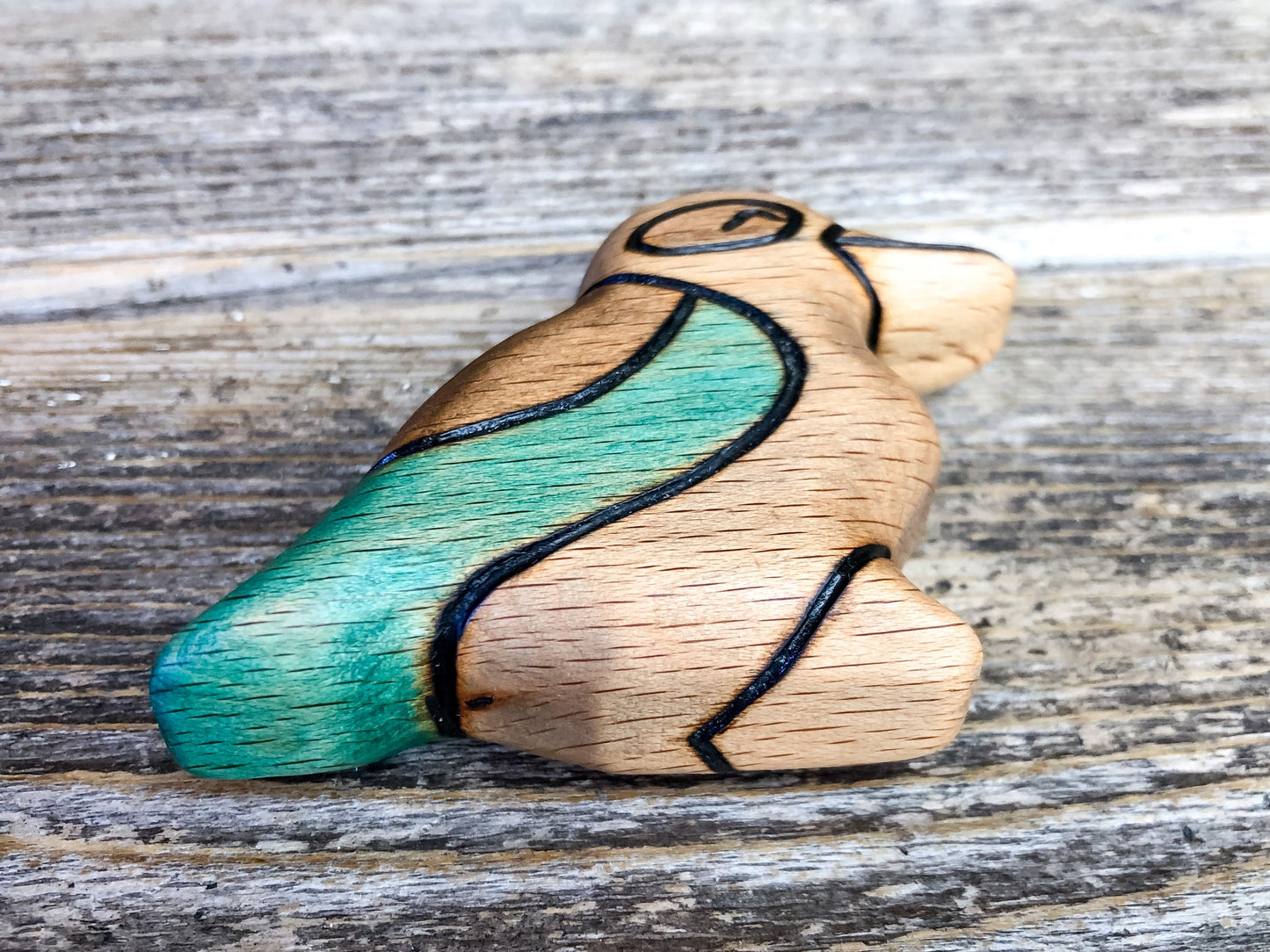 Wooden Kookaburra Toy