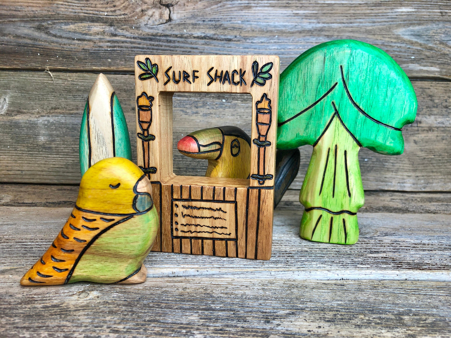 Wooden Surf Shack Toy