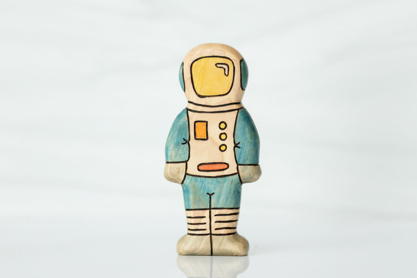 Wooden Space Explorers Astronaut Space Man