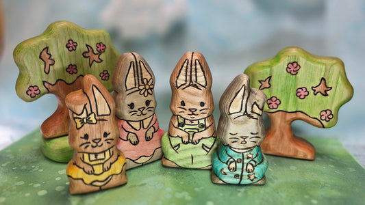 Individual Bunny Folk - Ready to Ship