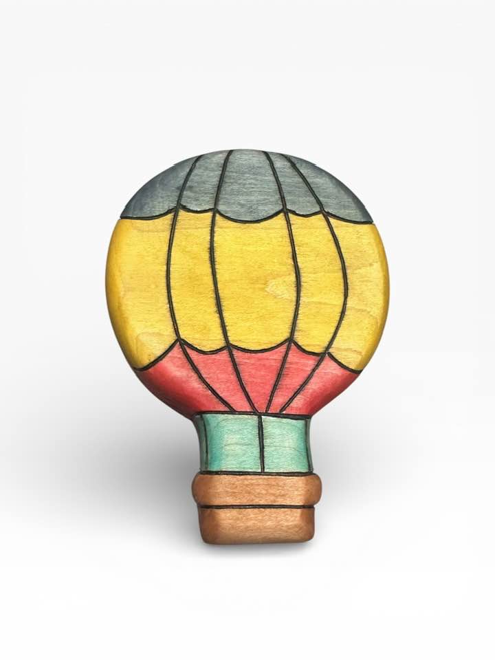 PREORDER - Wooden Hot Air Balloon