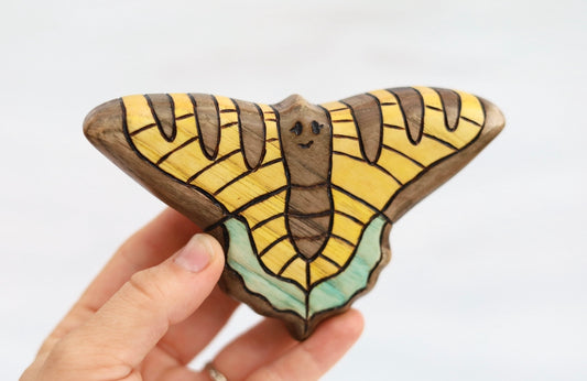 Wooden Swallowtail Butterfly Toy