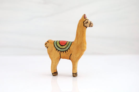 Wooden Lama Toy
