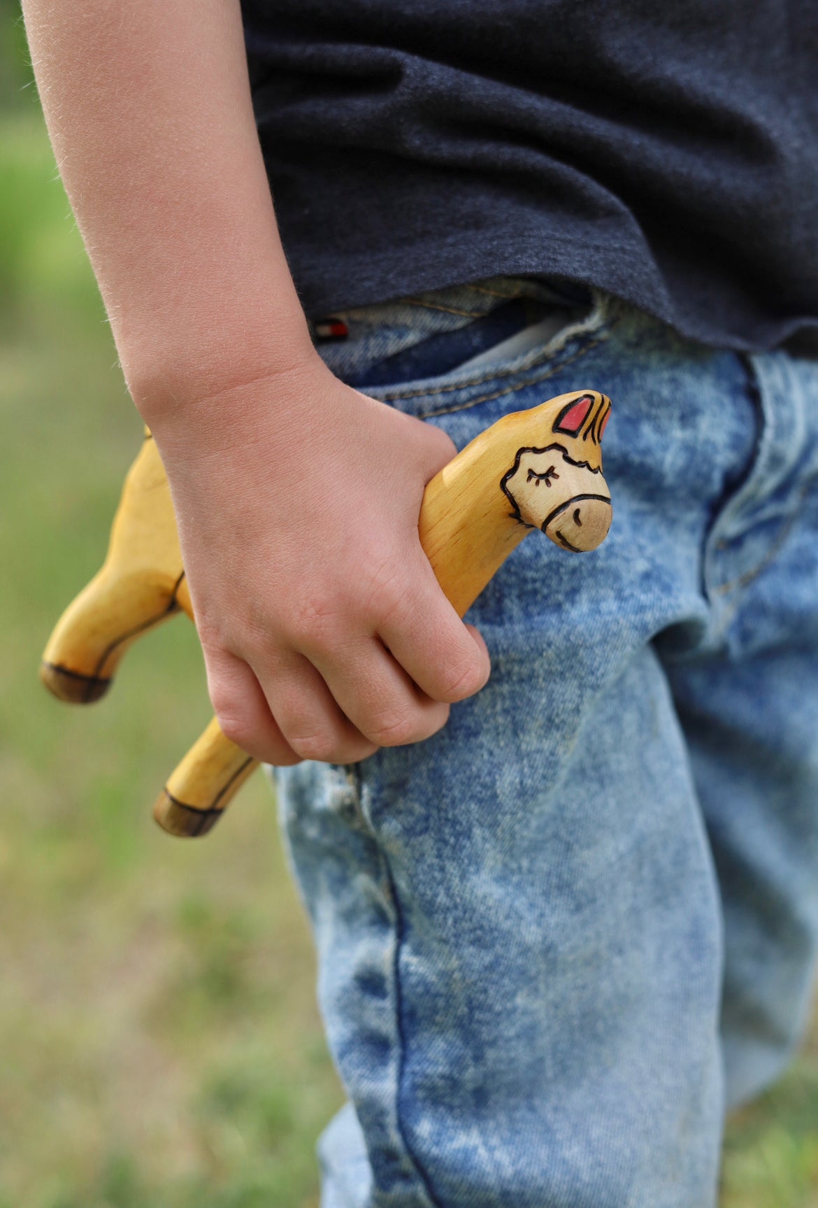 Wooden Lama Toy