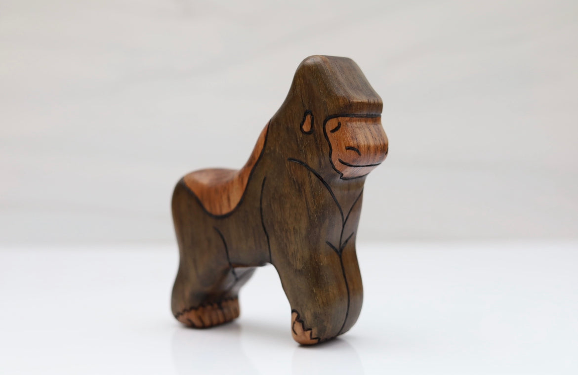 Wooden Gorilla Toy