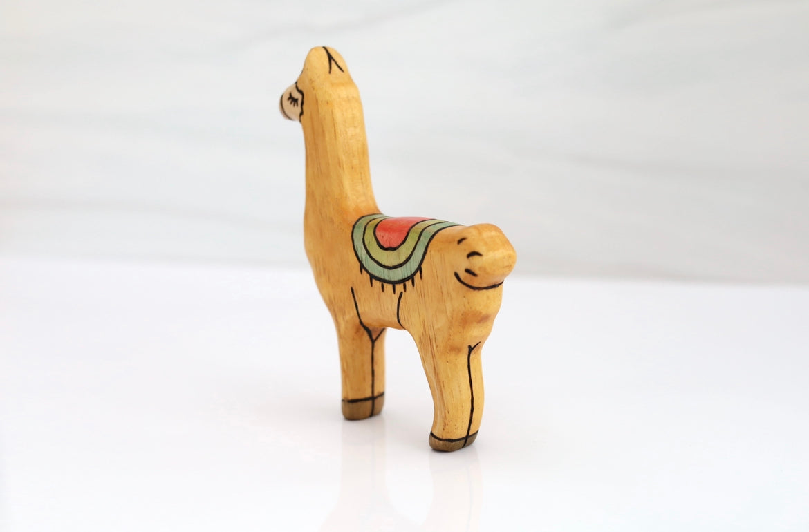 Wooden Lama Toy