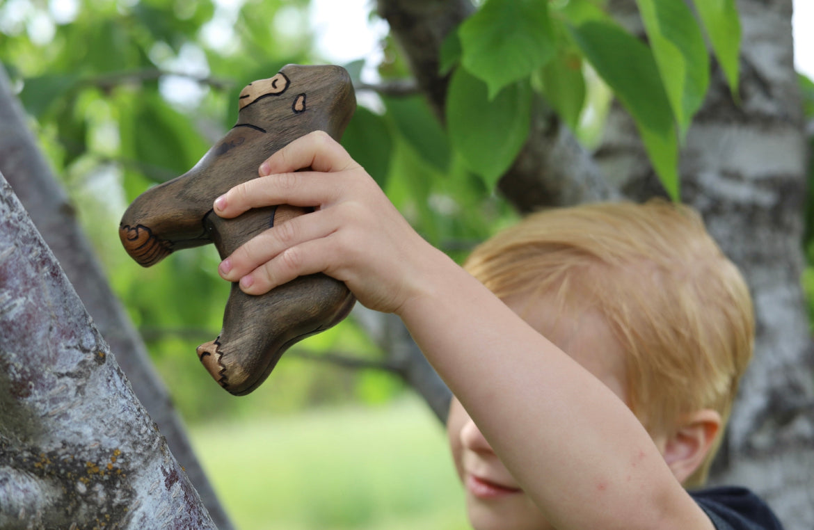 Wooden Gorilla Toy