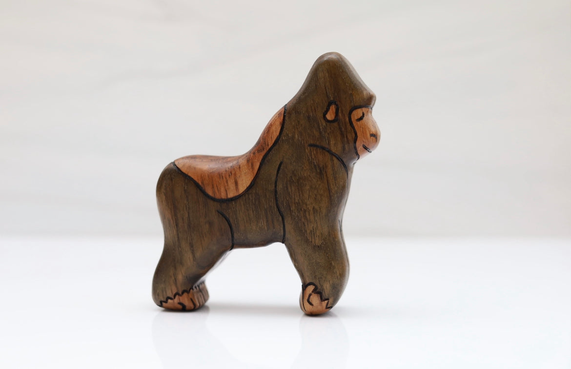 Wooden Gorilla Toy