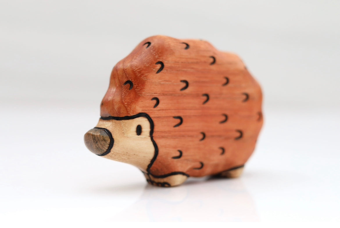 Wooden Hedgehog Toy