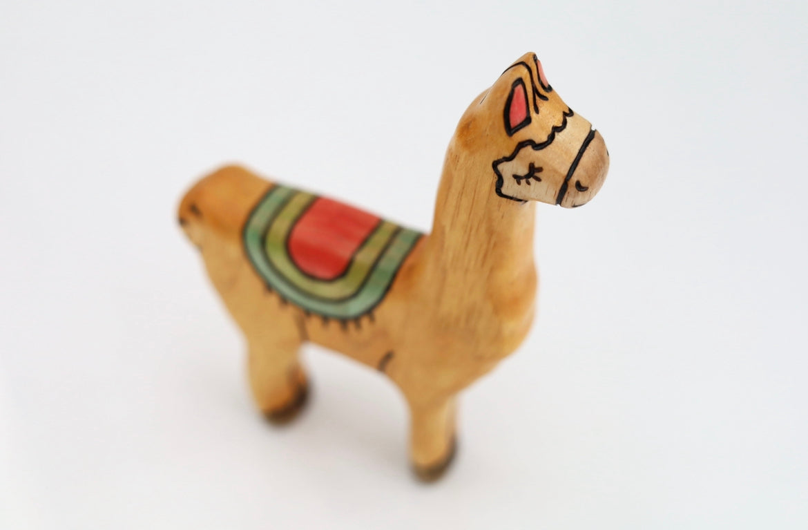 Wooden Lama Toy