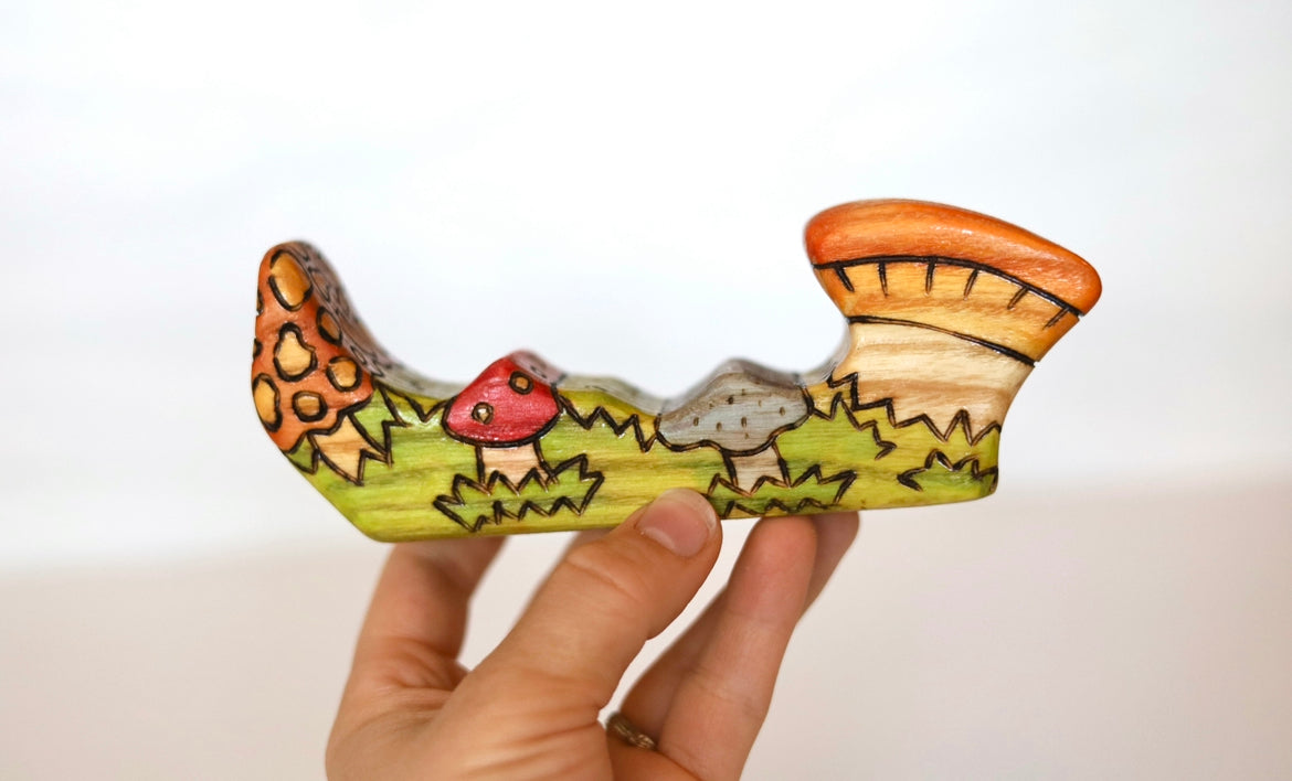 OOAK Woodland Mushroom Patch Playscape