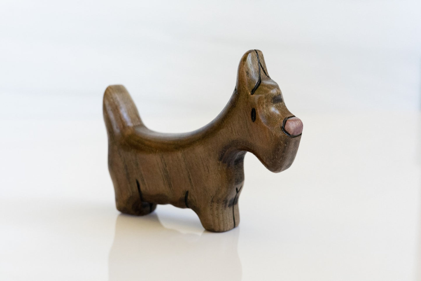 Wooden Scottie Dog Scottish Terrier Toy