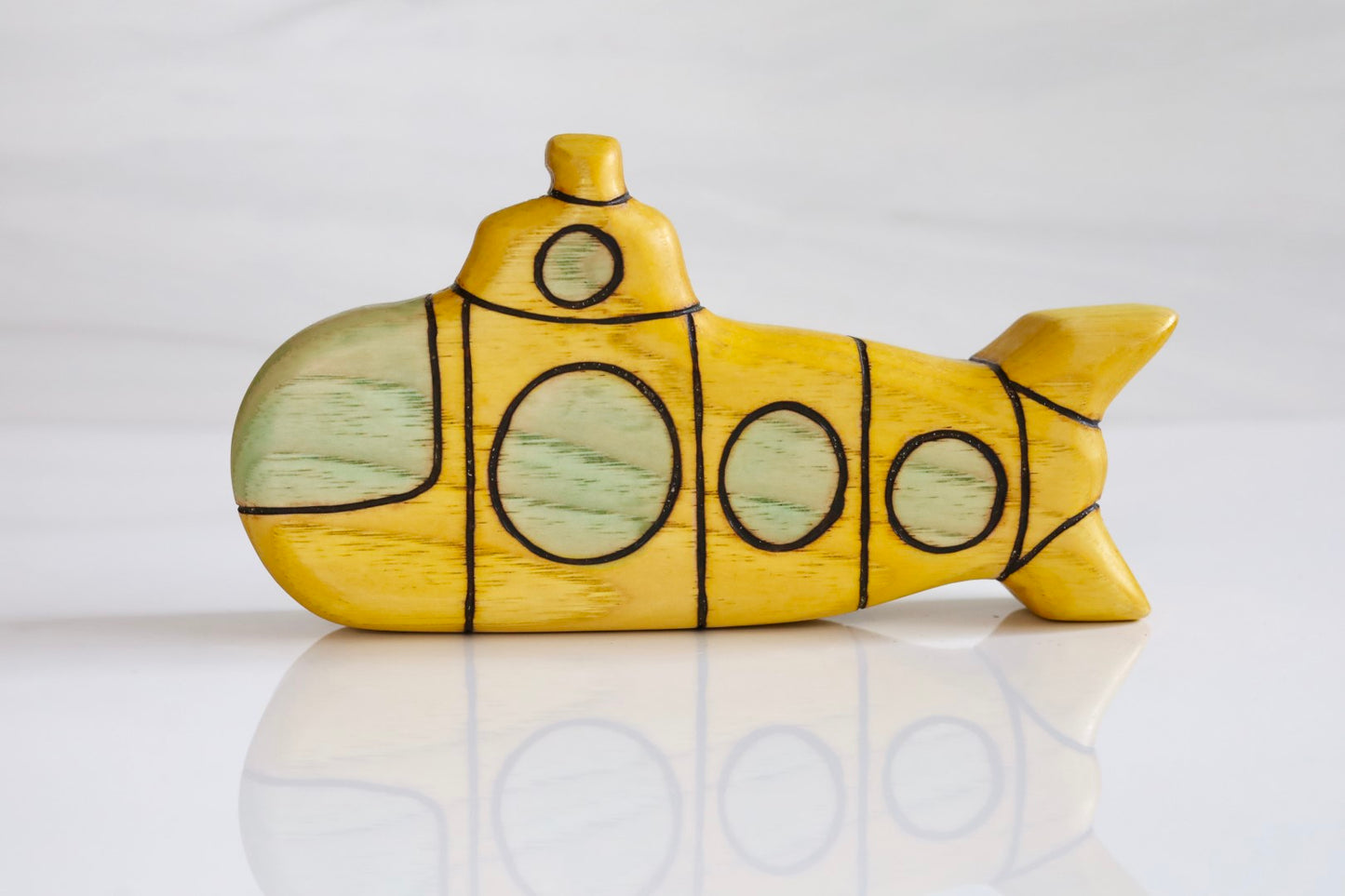 Wooden Submarine Toy