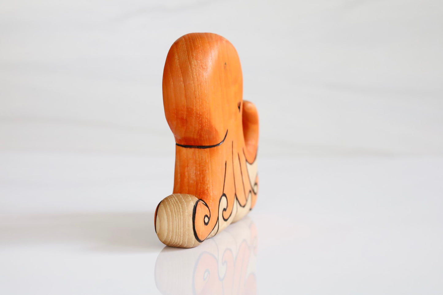 Wooden Octopus Toy