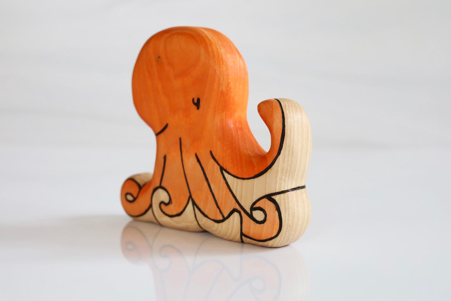 Wooden Octopus Toy