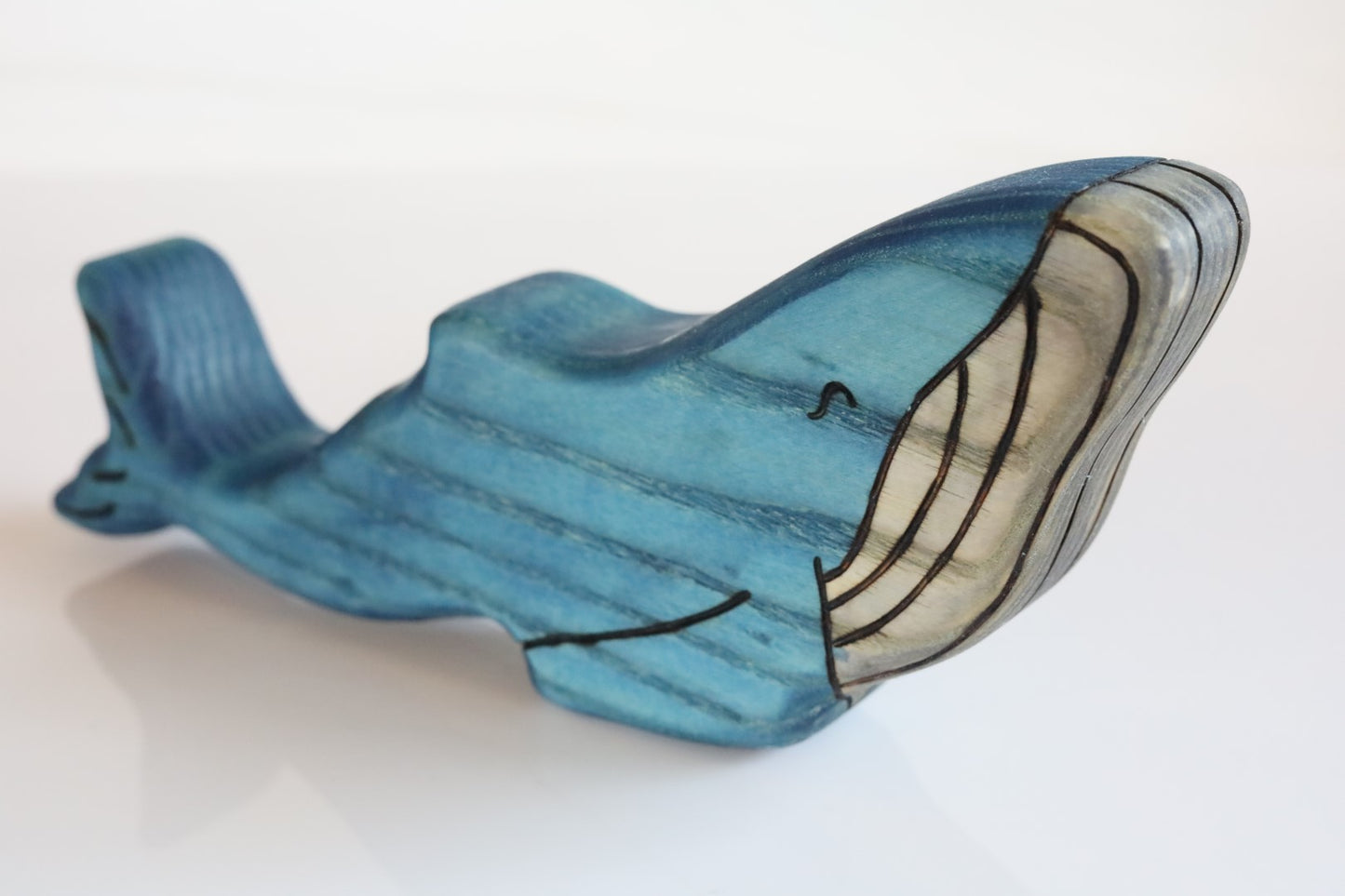 Wooden Humpback Whale Toy