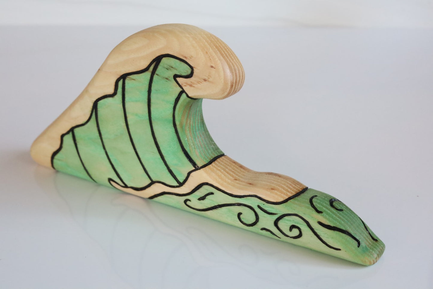 Wooden Tropical Ocean Wave Playscape Toy