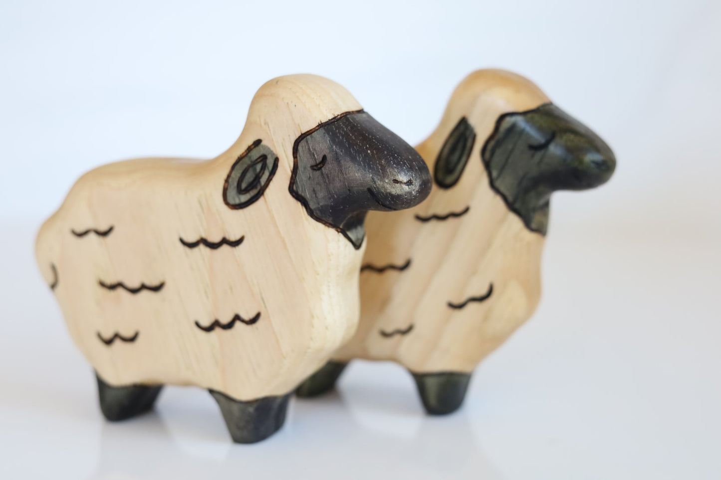 Wooden Sheep Toy
