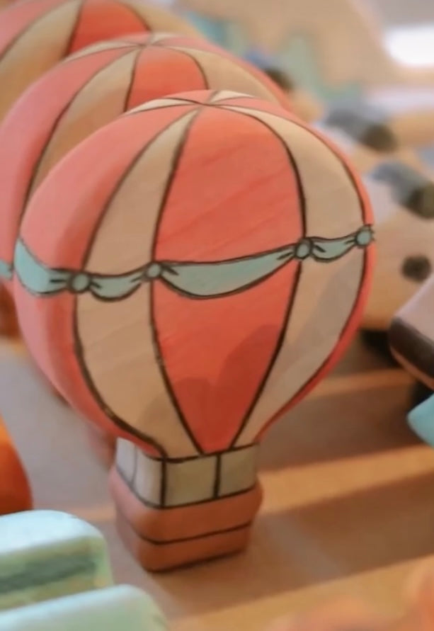 PREORDER - Wooden Hot Air Balloon
