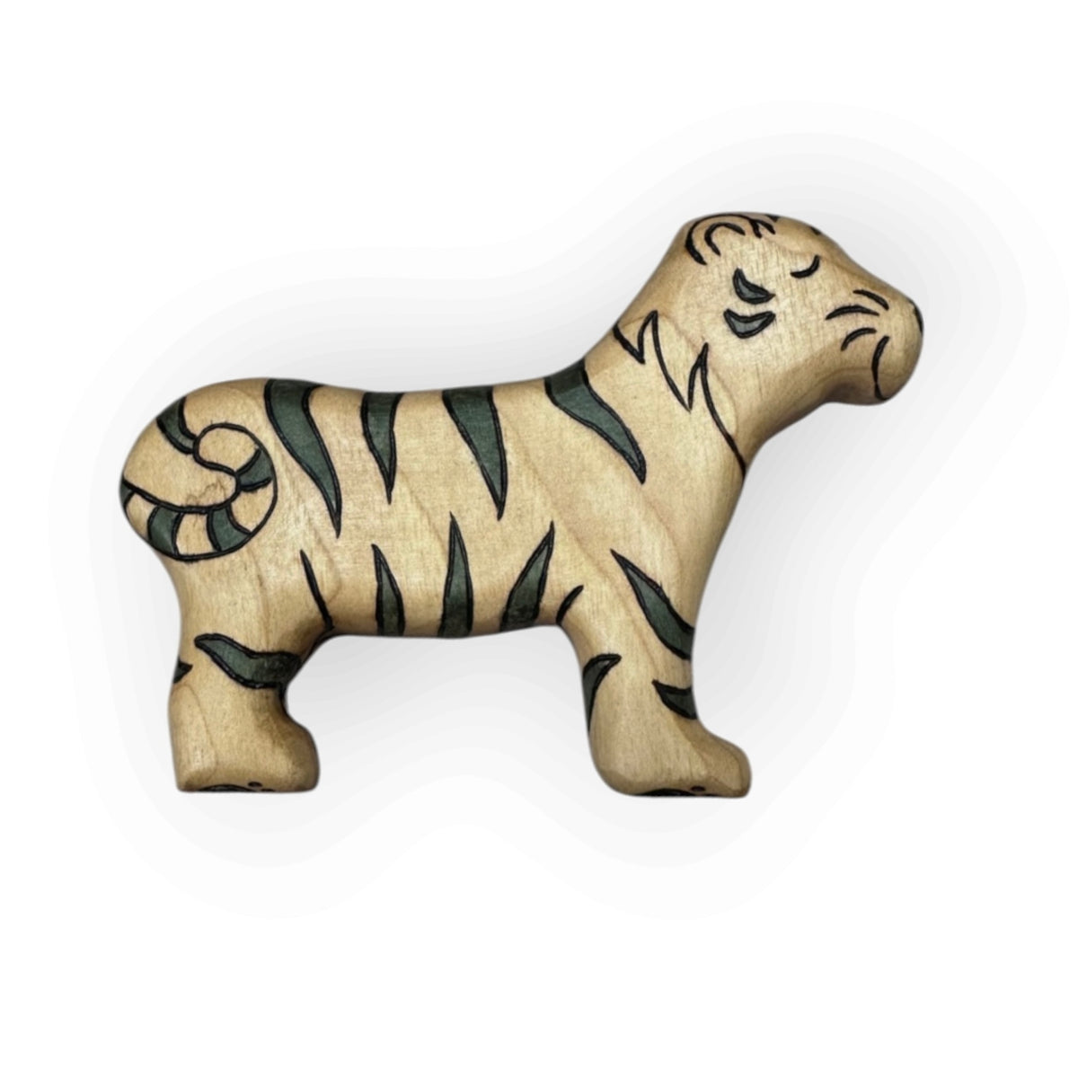 PREORDER - Wooden Tiger Toy