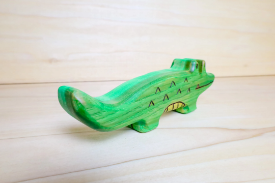 Wooden Alligator Toy