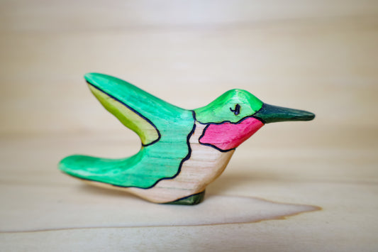 Wooden Hummingbird Toy