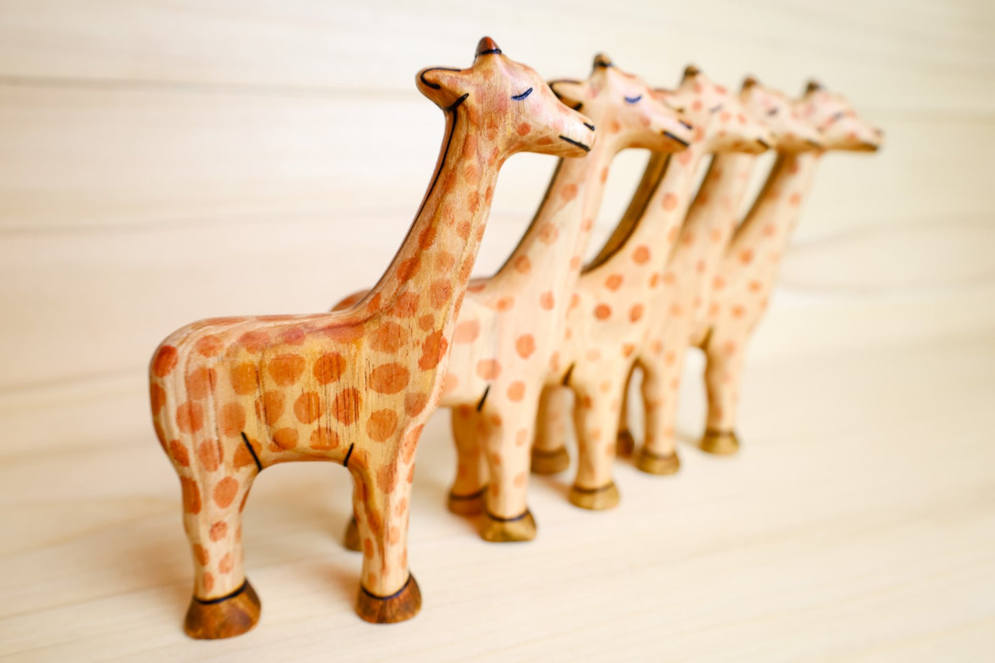 Wooden Giraffe Toy