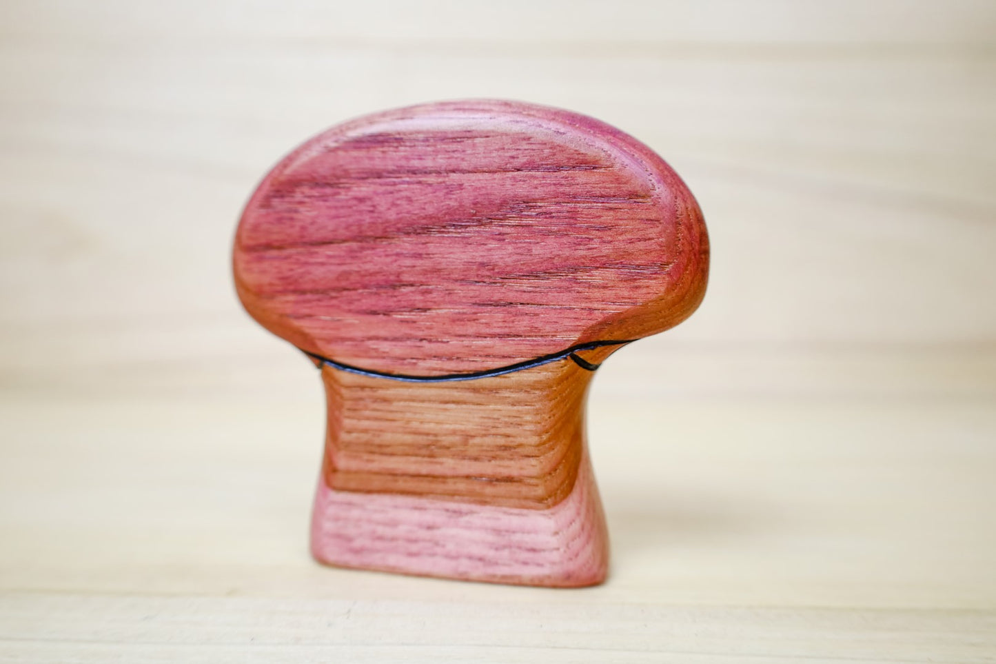 Wooden Mushroom Blewits Toy