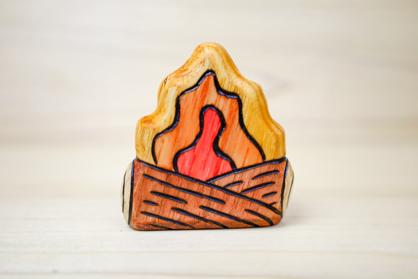 Wooden Campfire Toy