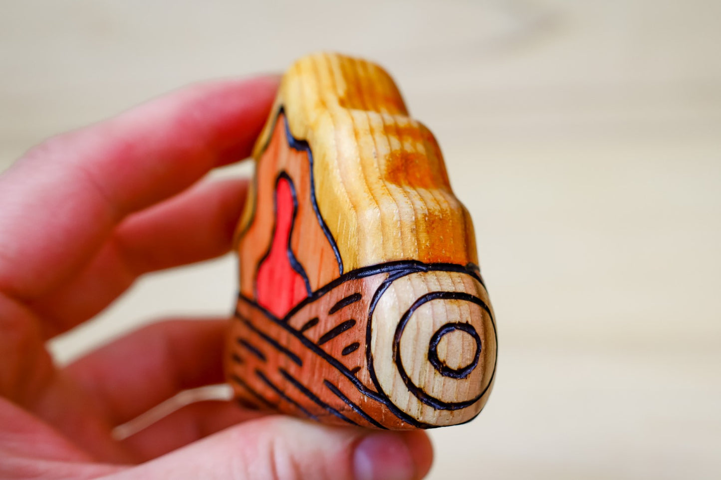 Wooden Campfire Toy