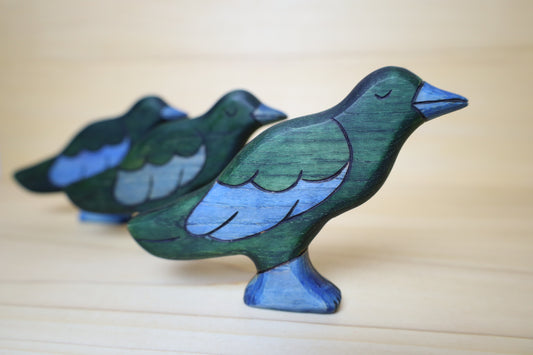 Wooden Raven Toy