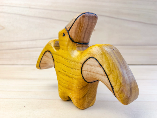 Wooden Pterodactyl Toy