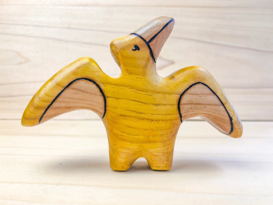 Wooden Pterodactyl Toy